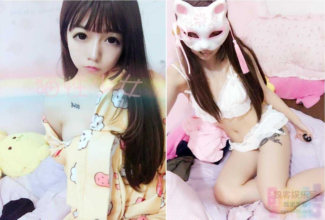 微博萌妹子猫性少女VIP图包视频之黄色卡通睡衣[44P5V/246M] 1