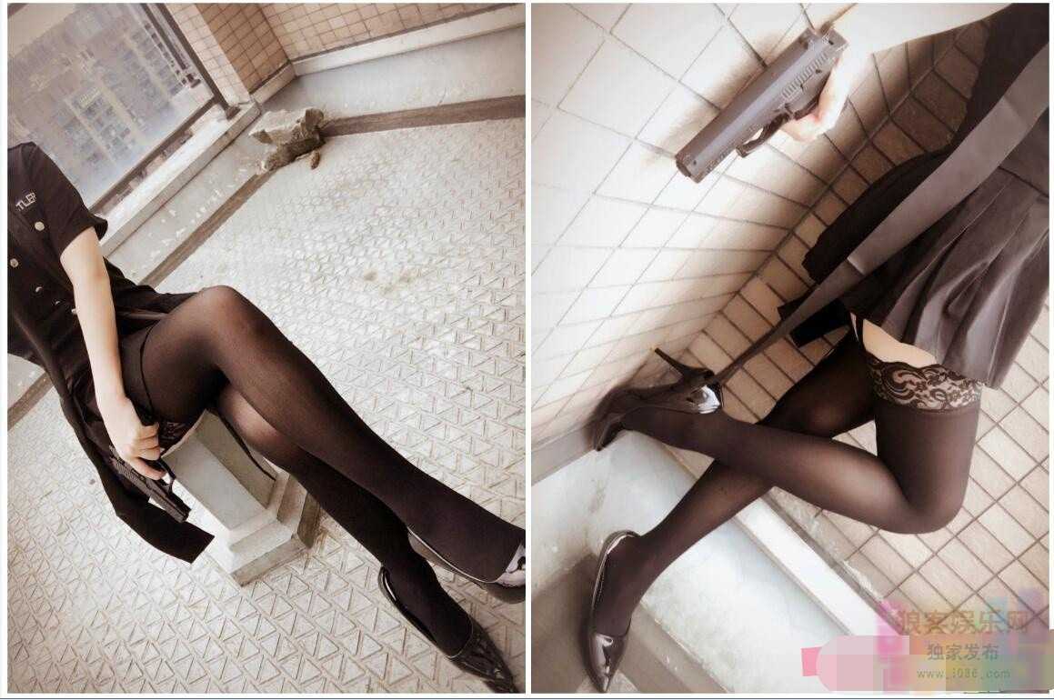 [网红少女]制服邪魔暖暖—黑丝搜查官 [18P+5V/123MB] 1