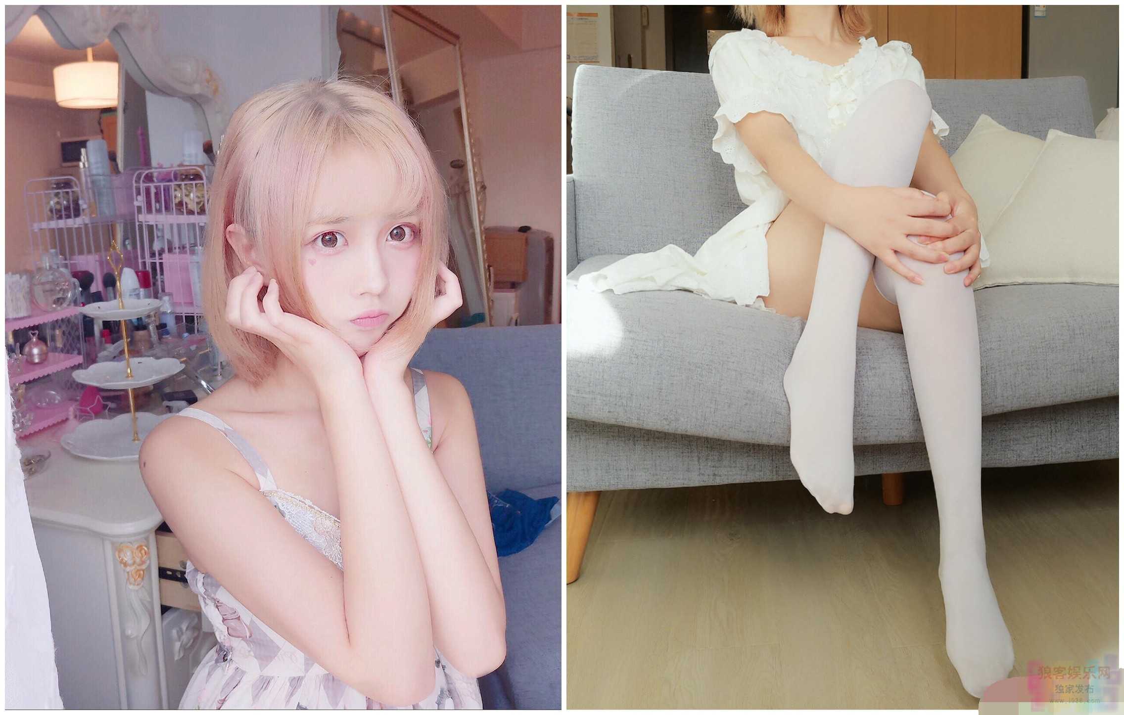 PR社@念雪 白色长筒过膝袜高清图包合集[13P+2V] 1