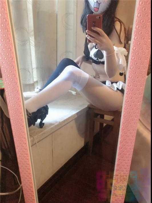 网红女神@御酱-黑白丝 1