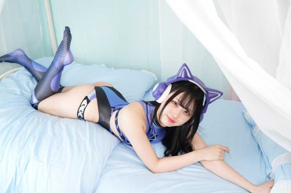 [しおん共和国]猫耳サイバー競泳水着[197P/1.39G]（）3