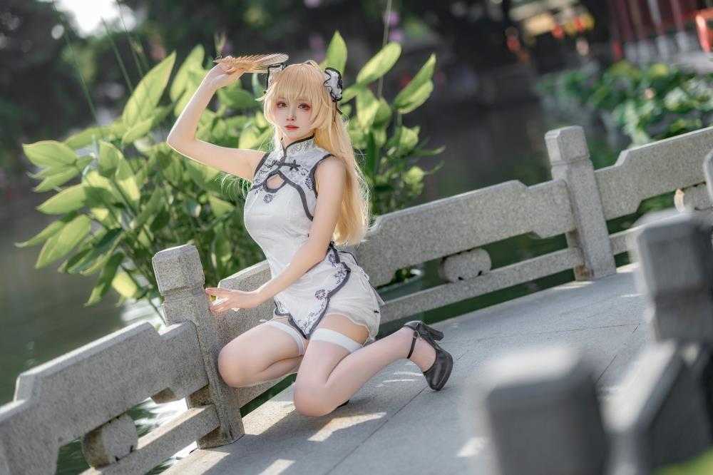 大大卷卷小卷 缘之空 穹妹白丝旗袍[22P/110M]（2）