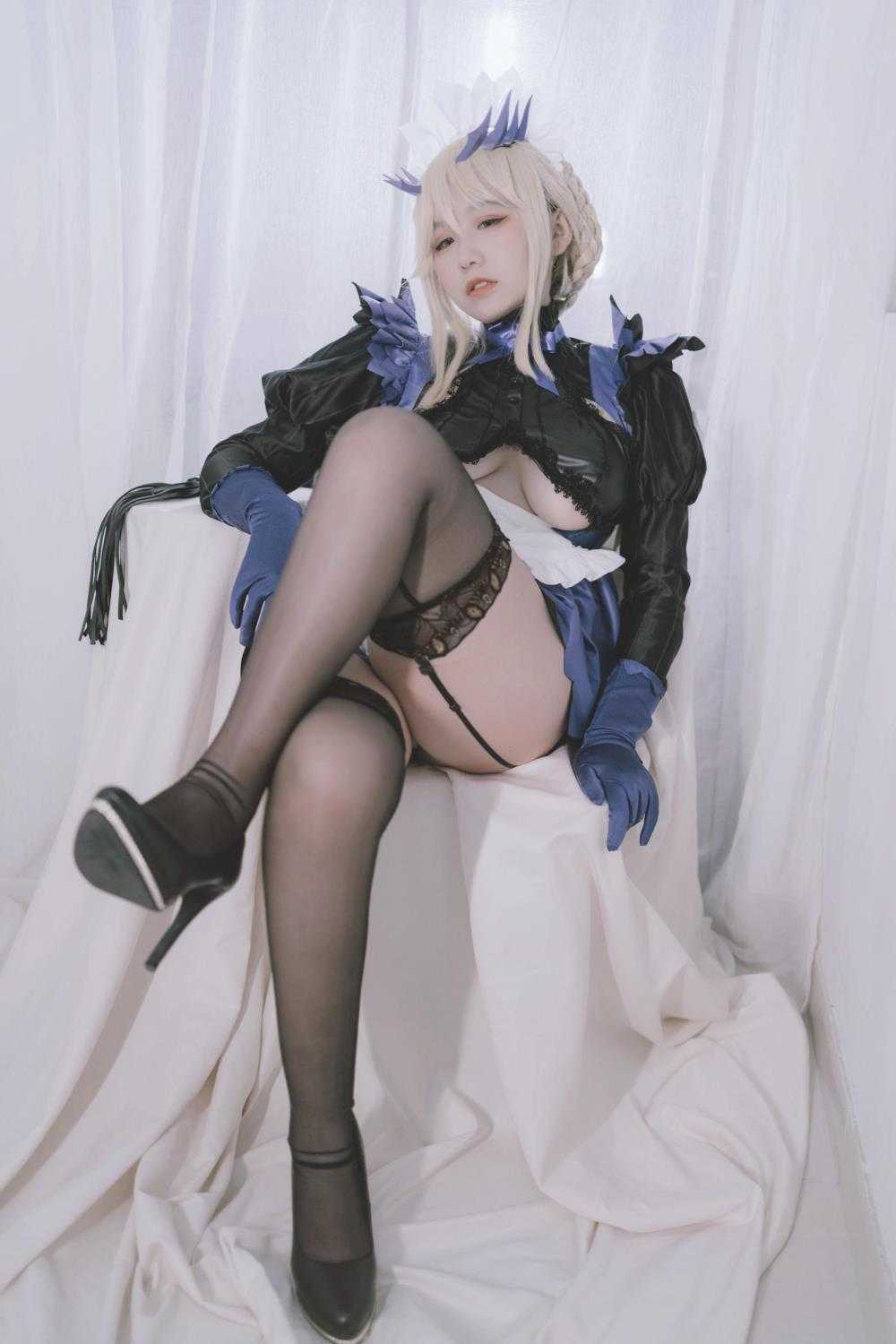 阿半今天很开心 - FGO 黑枪呆女仆 [69P/760M]（2）