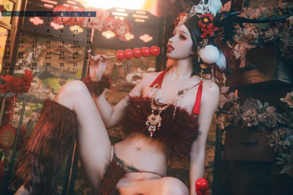 [鹿八岁] 2026精选日历壁纸 [12P/351M] 1