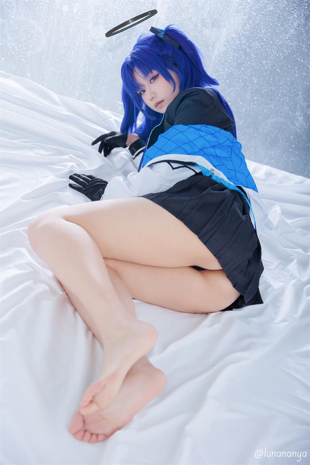 [lunananya] ブルーアーカイブ 蔚蓝档案 早瀬ユウカ 早濑优香 [20P/130M] 3