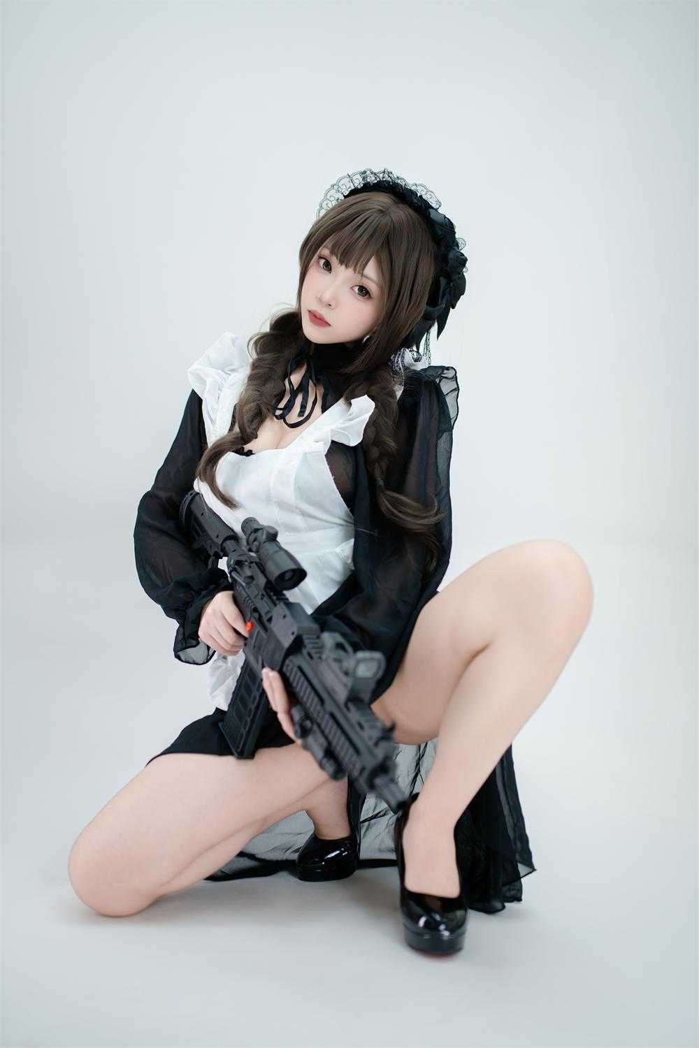 Bangni邦尼 - 枪械女仆 [68P/6V/660M] 2