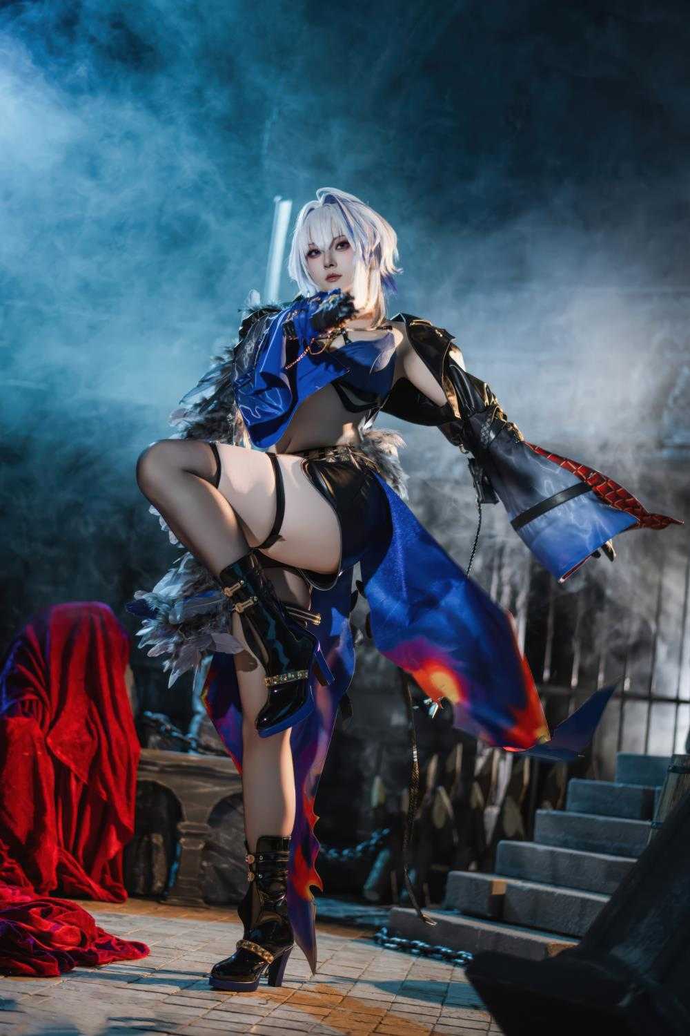 Natsuko夏夏子 - 鸣潮 嘉贝莉娜 [74P/417M] 1